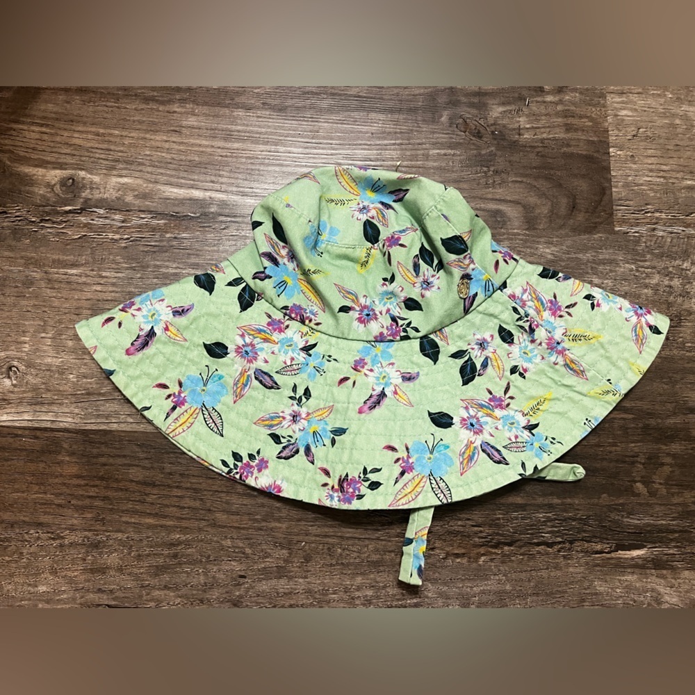 Steve Madden Womens Floral Sun Beach Bucket Hat